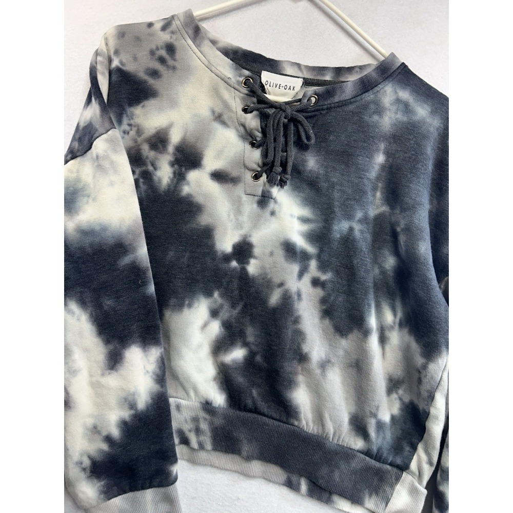 Olive +‎ Oak Tie-Dye Boho Sweatshirt Long Sleeve Women's Medium
